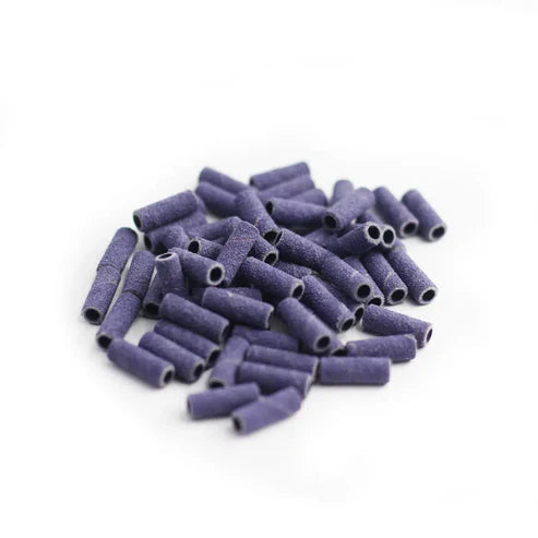 Banda de lijado morada de 3 mm n.° 180, 50 piezas.